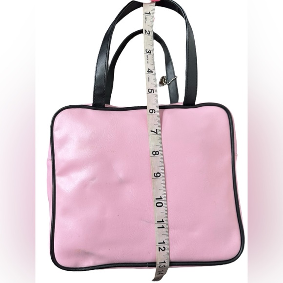 Y2K Pink Poodle Tote Bag by Made On Earth – Kitsch Retro Novelty Purse - Picture 7 of 10